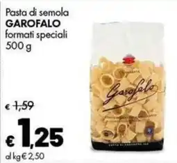 Supermercati Vinci Pasta di semola Garofalo formati speciali offerta