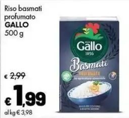 Supermercati Vinci Riso basmati profumato Gallo offerta