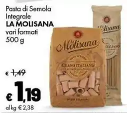 Supermercati Vinci Pasta di Semola Integrale La Molisana offerta