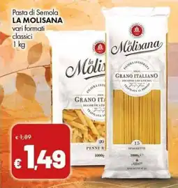 Supermercati Vinci Pasta di Semola LA MOLISANA offerta