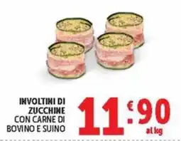 Deco Market Involtini di zucchine con carne di bovino e suino offerta