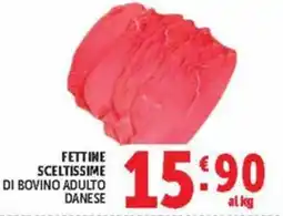 Deco Market Fettine sceltissime di bovino adulto danese offerta