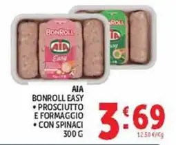 Deco Market AIA Bonroll Easy Prosciutto e Formaggio con Spinaci offerta