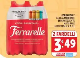Deco Market Ferrarelle acqua minerale effervescente naturale offerta