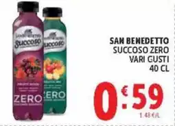 Deco Market San Benedetto Succoso Zero offerta