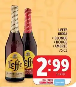Deco Market Leffe birra offerta
