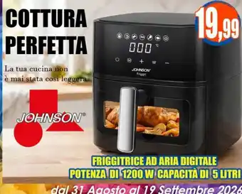 Friggitrice ad aria digitale Johnson