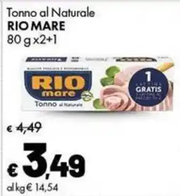 Supermercati Vinci Tonno al Naturale RIO mare offerta