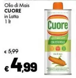 Supermercati Vinci Olio di Mais Cuore offerta