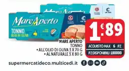 Deco Market Mare Aperto Tonno offerta