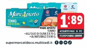 Mare Aperto Tonno