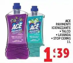 Deco Market Ace pavimenti igienizzante offerta