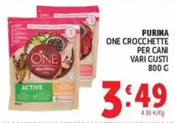 Deco Market Purina One crocchette per cani vari gusti offerta