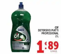 Deco Market Cif Detersivo Piatto Professional offerta
