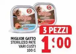 Deco Market Miglior Gatto Sterilized Pâté offerta