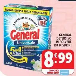 Deco Market General Detersivo in polvere offerta