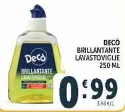 Deco Market Decò brillantante lavastoviglie offerta