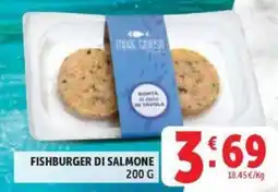 Deco Market Fishburger di salmone offerta