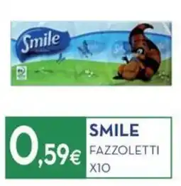 Proshop Smile Fazzoletti offerta