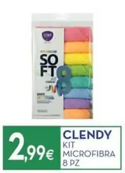 Proshop Clendy kit microfibra offerta