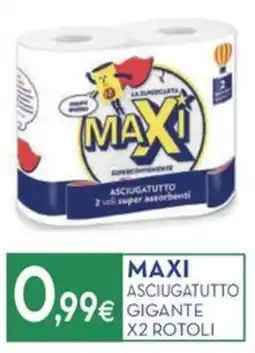 Proshop La supercarta Maxi asciugatutto gigante offerta