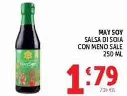 Deco Market May Soy salsa di soia con meno sale offerta