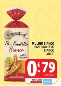 Deco Market Mulino Bianco Pan Bauletto Bianco offerta