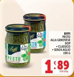 Deco Market Biffi Pesto alla genovese DOP offerta