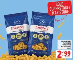 Deco Market Nuvola Zero Pasta Zero Casarecce Tortiglioni offerta