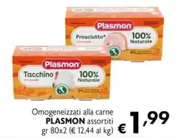 Eurospesa Omogeneizzati alla carne PLASMON assortiti offerta