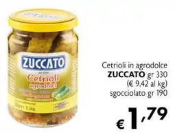 Eurospesa Cetrioli agrodolci Zuccato offerta