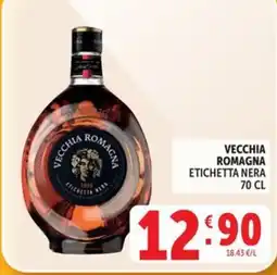 Deco Market Vecchia Romagna Etichetta Nera offerta