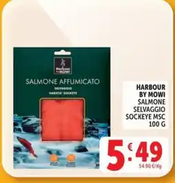 Deco Market Harbour by Mowi salmone selvaggio sockeye offerta