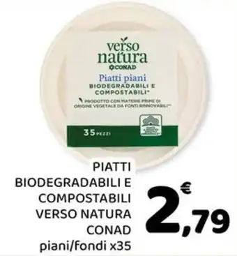 Piatti piani Verso Natura