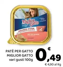 Conad Margherita Patè per gatto Miglior Gatto offerta