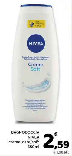 Conad Margherita Bagnodoccia Nivea creme: care/soft offerta