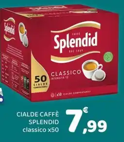 Conad Margherita Cialde caffè Splendid classico offerta
