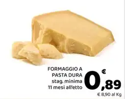 Conad Margherita Formaggio a pasta dura offerta