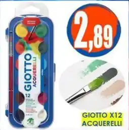 Giunigor Giotto acquerelli offerta