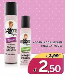 Deter Shop Adorn Lacca / Mousse offerta