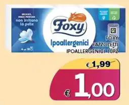 Deter Shop Foxy Ipoallergenici Fazzoletti offerta