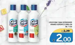 Deter Shop Lysoform casa detergente offerta