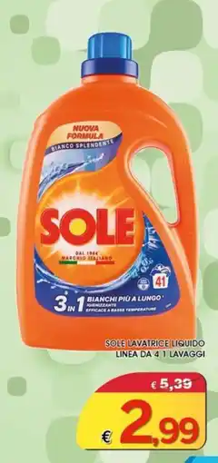 Deter Shop Sole lavatrice liquido offerta