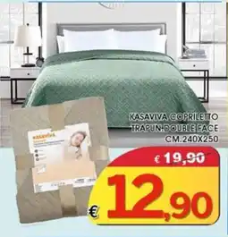 Deter Shop Kasaviva copriletto trapun-double face offerta