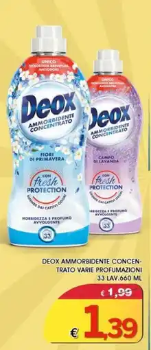 Deter Shop Deox ammorbidente concentrato offerta
