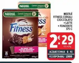 Deco Market Nestlé Fitness Cereali Cioccolato Fondente offerta