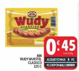 Deco Market AIA Wudywurstel Classico offerta