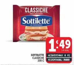 Deco Market Sottilette classiche offerta