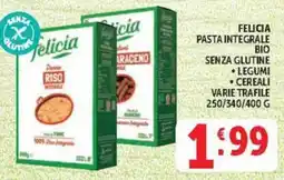 Deco Market Felicia pasta integrale bio senza glutine offerta