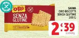 Deco Market Saiwa Oro Biscotti Senza Glutine offerta